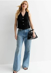 New Look BUTTON FRONT  - Väst - black