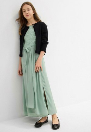 MIT PAILLETTEN - Vestito lungo - green