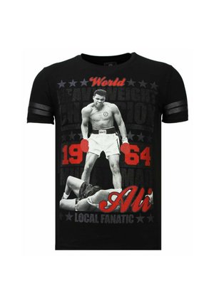 GREATEST OF ALL TIME - ALI - ZNW - T-shirt print - zwart