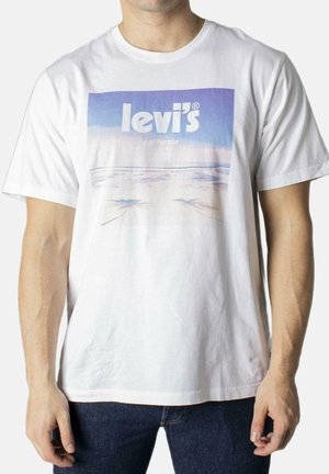 RELAXED FIT - T-shirt con stampa - white