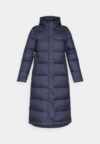 SILENT LONG PARKA - Πουπουλένιο μπουφάν - sunken blue