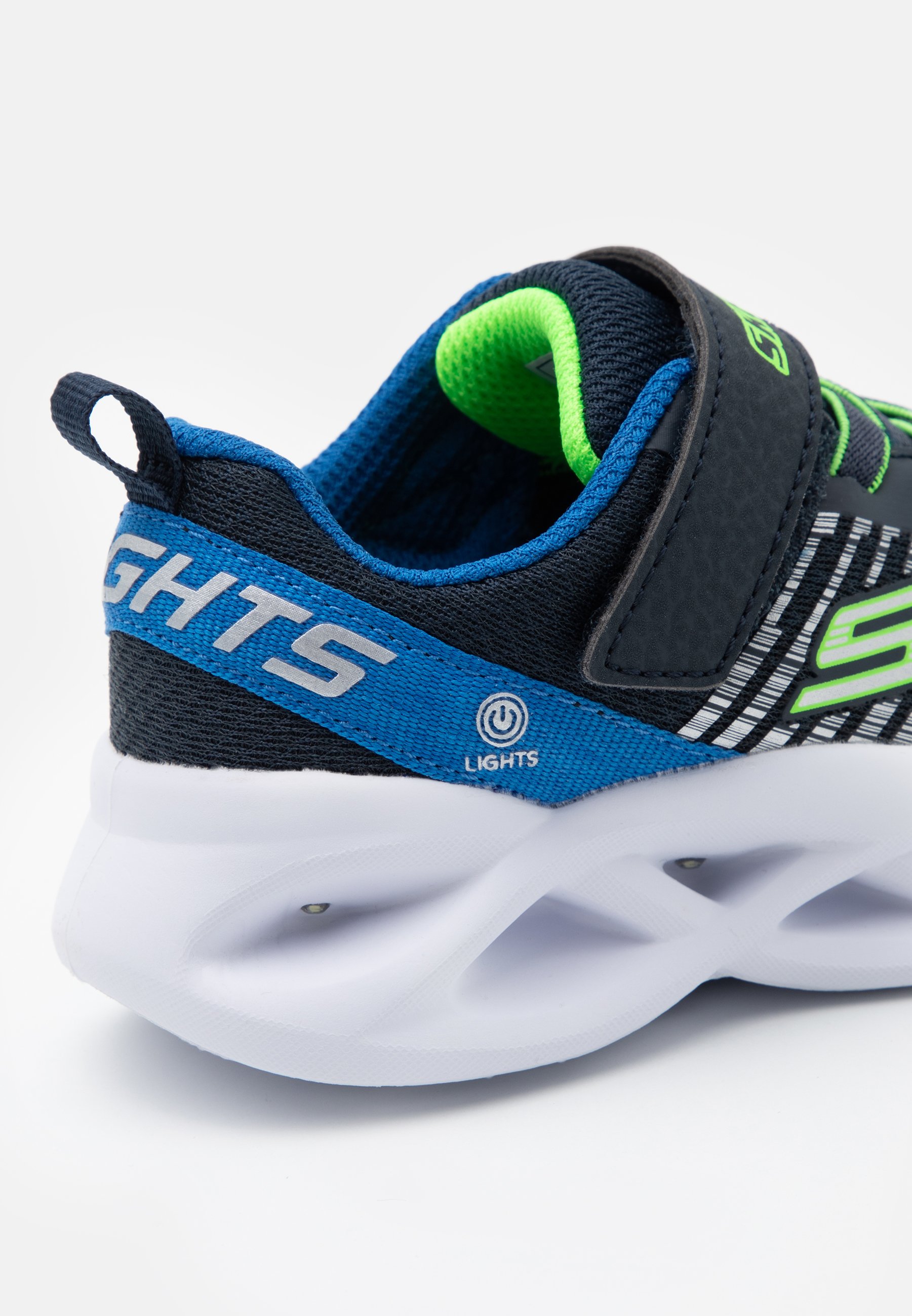 skechers silver light up shoes