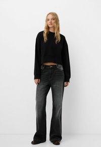 Bershka - 2 PACK - Sweatshirt - dark grey Thumbnail Image 1