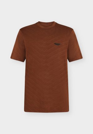 BOSS, THOMPSON - T-shirt basique - medium brown