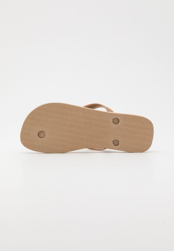 BRASIL LOGO UNISEX - T-bar sandals - rose gold3