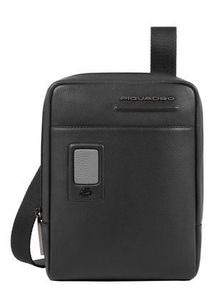 AKRON UMHÄNGETASCHE LEDER 17 CM - Borsa a tracolla - black