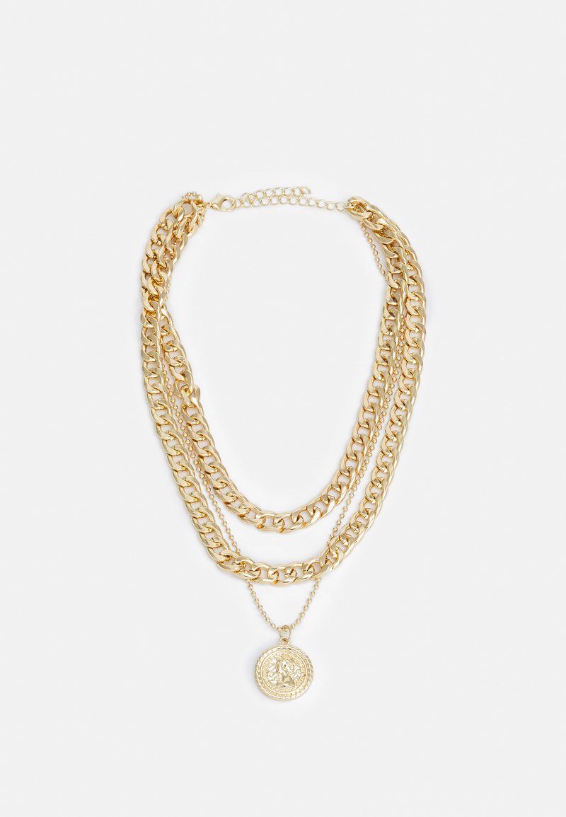 Urban Classics SHORT LAYERING NECKLACE UNISEX - Collier - gold-coloured
