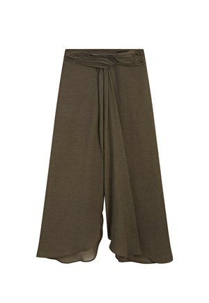 Massimo Dutti, Maxi skirt - brown