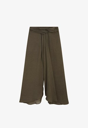 Massimo Dutti, Maxi skirt - brown
