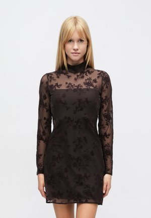 PARTY MOCKNECK OPEN BACK - Robe de soirée - black