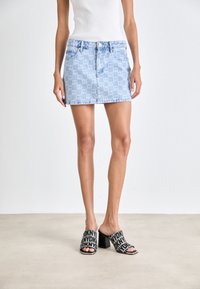 DKNY - SKIRT - Gonna di jeans - blue Immagine in miniatura 1