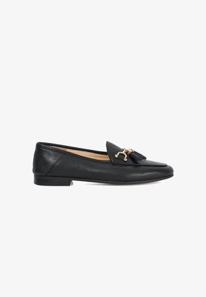 Dune London GREYSONS TRIM SNAFFLE LOAFERS - Slip-ons - black