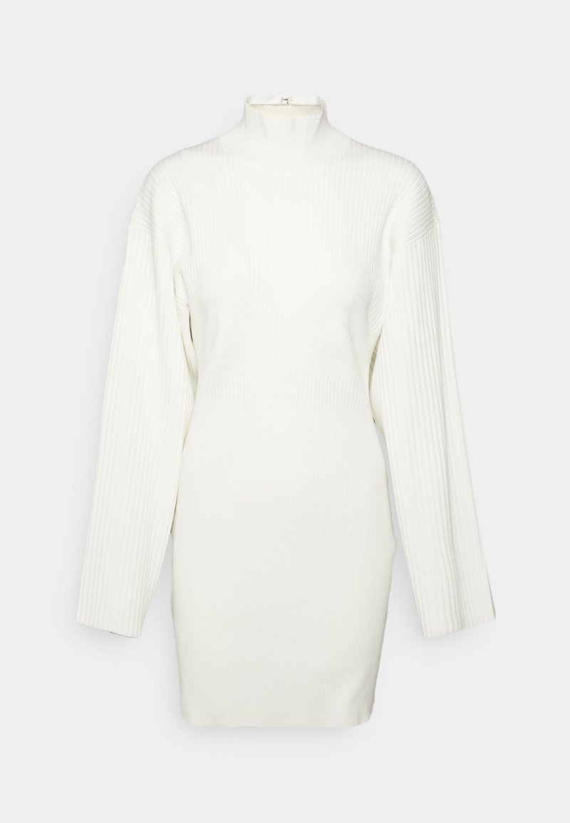 Hervé Léger Gebreide jurk wit Hervé Léger Gebreide jurk wit