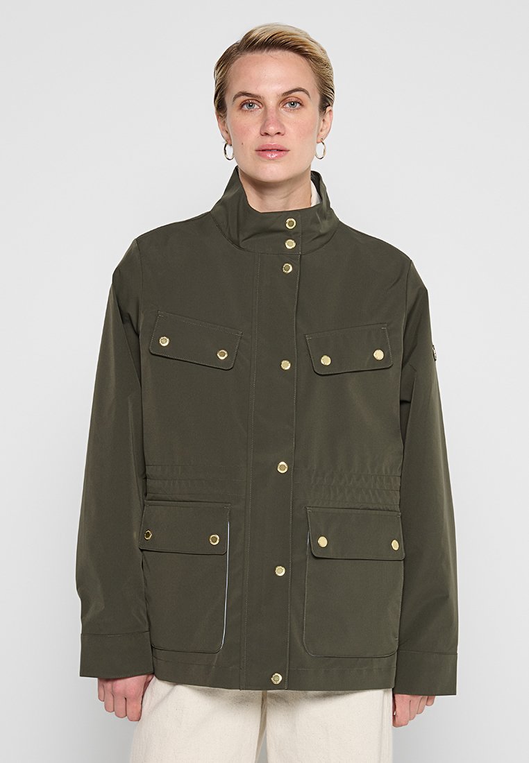 Barbour International Lichte jas kaki Barbour International Lichte jas kaki