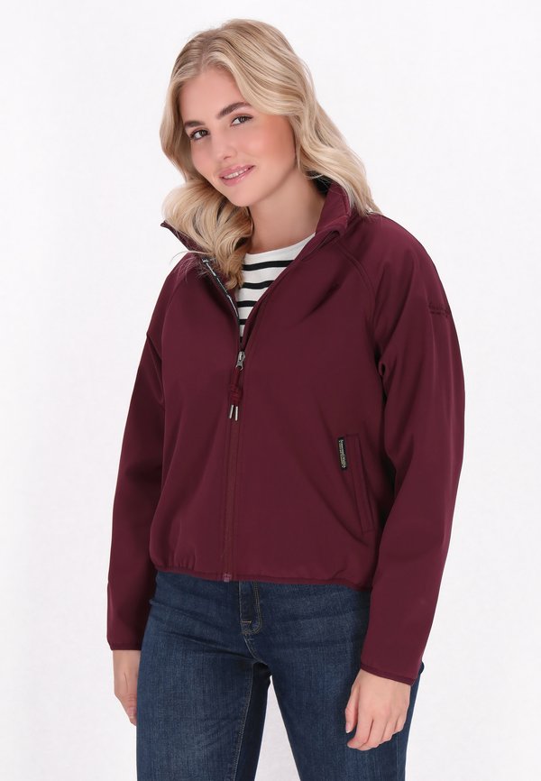 Fleecejacke - burgundy