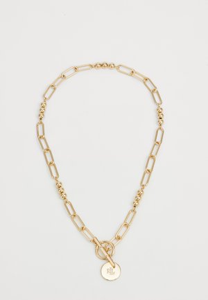 BEAD LINK PENDANT - Necklace - gold-coloured