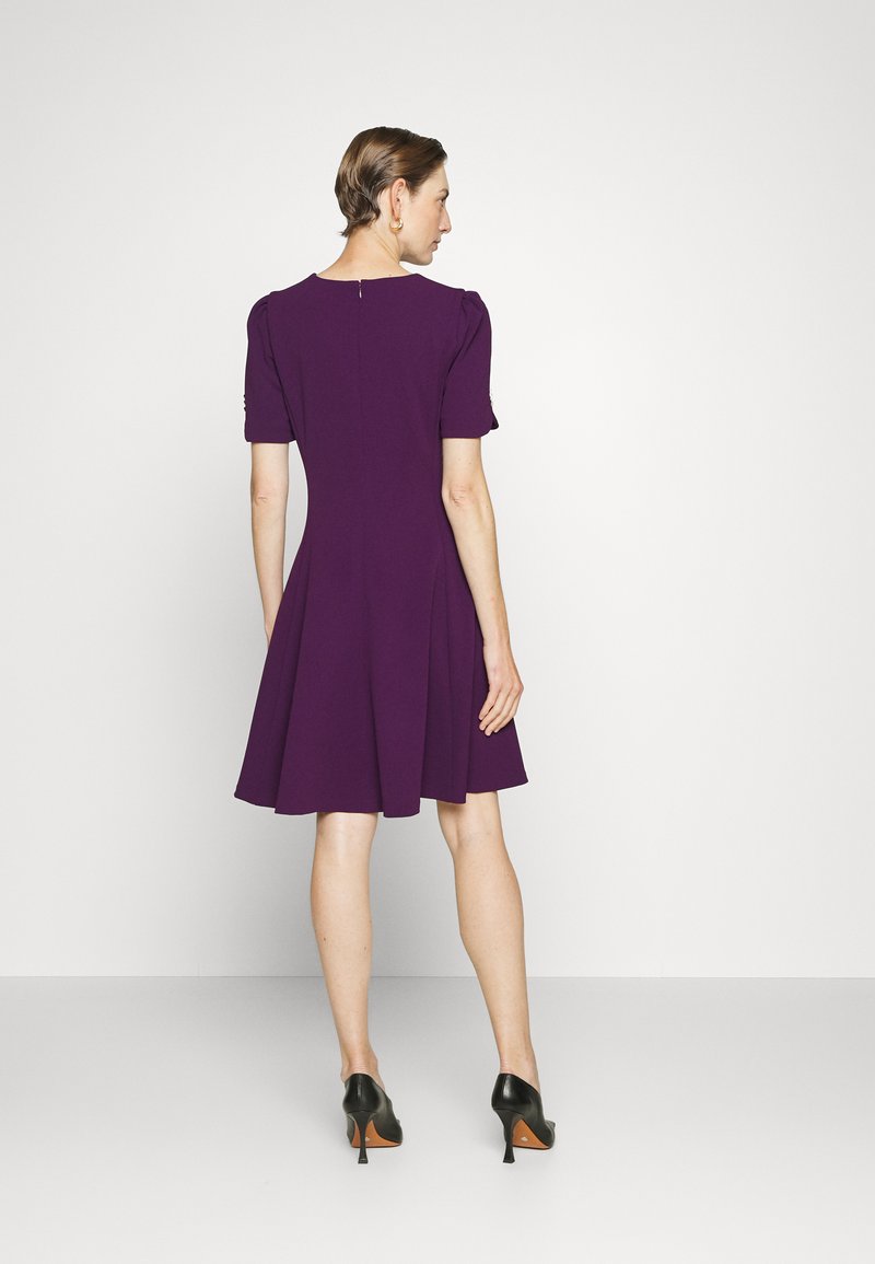 purple dkny dress