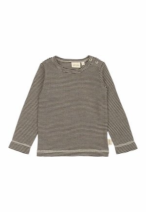Dante  L/S Striped - Långärmad tröja - coffee bean dark off white