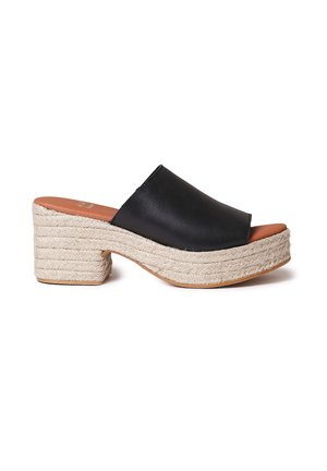 ANDREA - Mules de tacón - negre