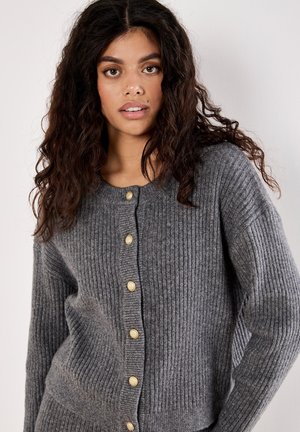 SOFT - Strickjacke - grey