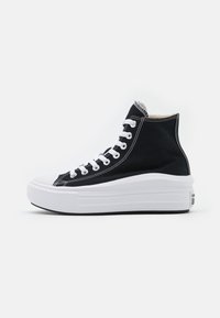 Converse - CHUCK TAYLOR ALL STAR MOVE - Sneakers alte - black/natural ivory/white Immagine in miniatura 1