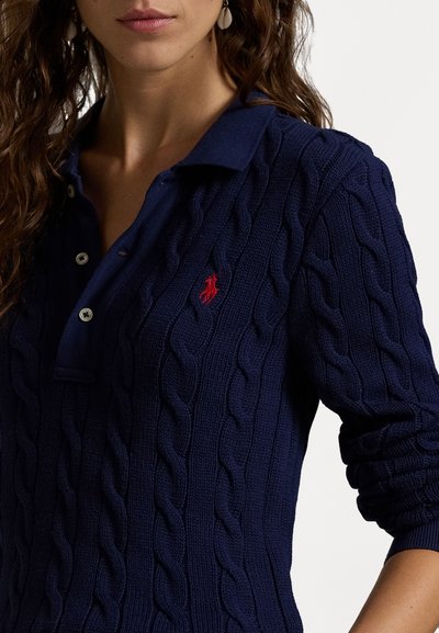 Polo Ralph Lauren LONG SLEEVE - Svetr - newport navy