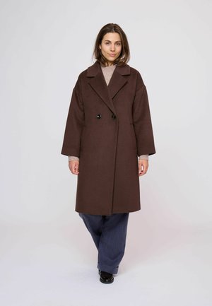 CECILIA - Cappotto classico - chocolate brown