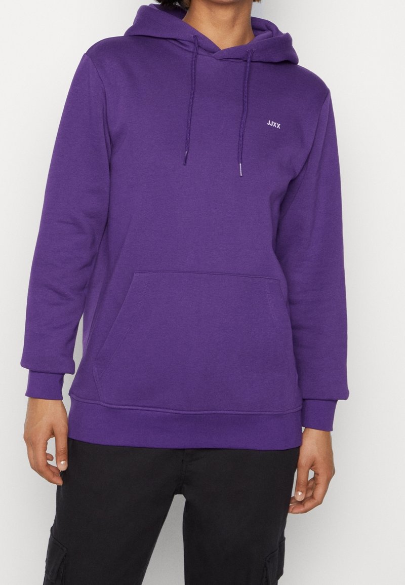 JJXX Felpa con cappuccio - purple