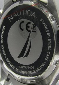 Nautica NST - Cronografo - silver coloured and black