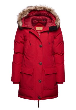 Superdry & Co ROOKIE - Abrigo de plumas - chilli pepper