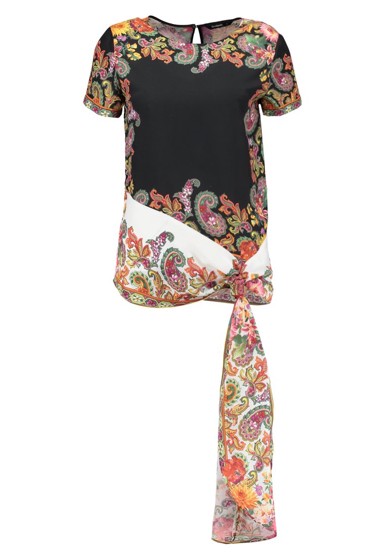 Desigual T-shirt print meerkleurig
