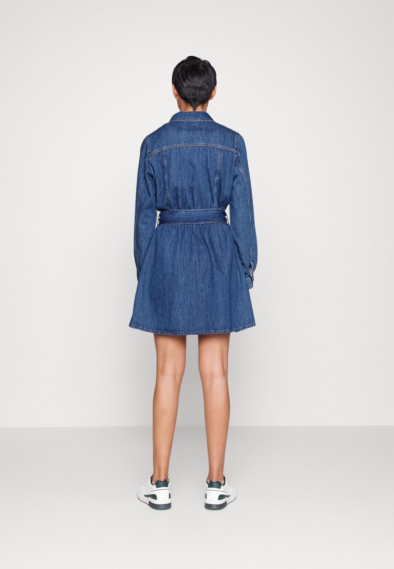 Claudie Pierlot Denim dress - blue - (Pre-owned) - Zalando