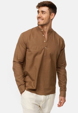 LANGARM WAYLON - Button down-skjorte - otter