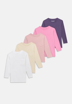 UNISEX 5 PACK - Majica z dolgimi rokavi - pink