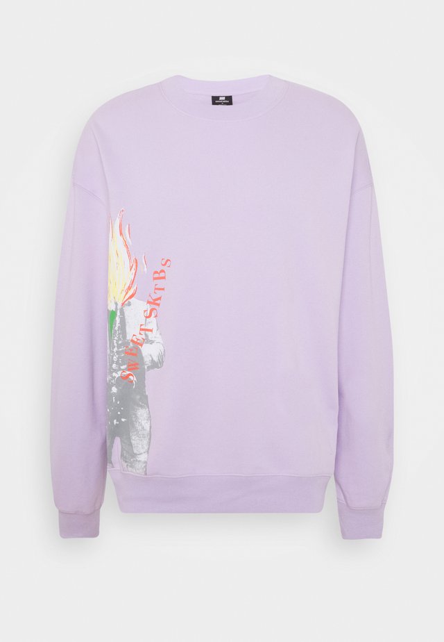 SWEET BIG LOOSE CREW UNISEX - Sweatshirt - lilac
