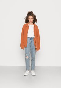 ONLY ONLSTEPHANIE MIX BLOUSE - Camisola de manga comprida - cloud dancer
