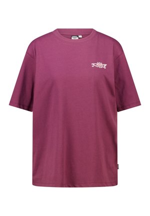 T-shirt print - bordeaux