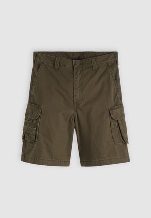 Levi's®, FISHING CARGO SHORTS - Šortky - komodo green lightweight canvas