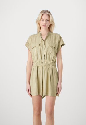 GAP UTILITY ROMPER - Jumpsuit - iconic khaki