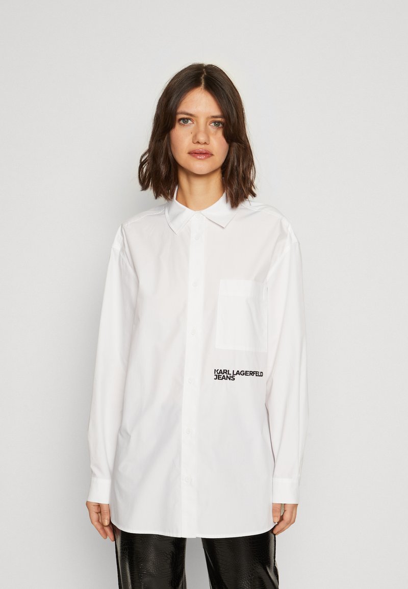 Karl Lagerfeld Jeans - Camicia - white, Ingrandire