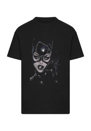 Merchcode, CATWOMAN TEE - T-shirt con stampa - black