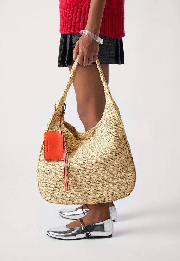SUMMER SET - Tote bag - natural raffia