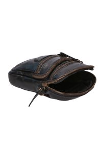 Sac Bandoulière Homme Cuir Véritable – Marron Foncé, 30x24x10 Cm – Poches Multiples, Bandoulière Réglable
