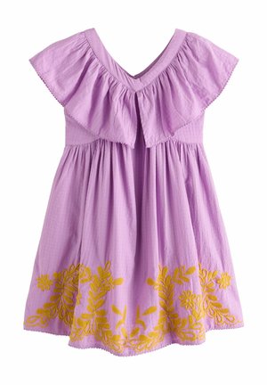 Next, REGULAR FIT - EMBROIDERED - Hverdagskjole - purple