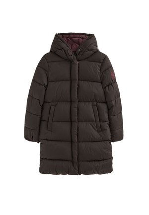 PADDED REVERSIBLE HOODED LS RF HC C GAIA  - Cappotto invernale - chocolate
