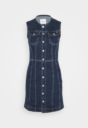 Jeansklänning - rinsed denim