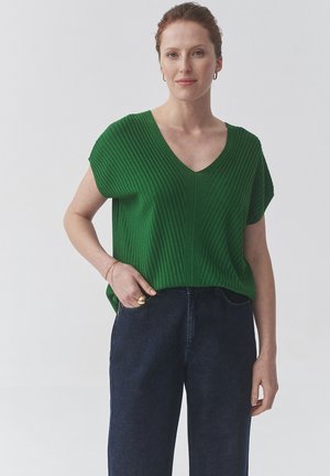 GERI - T-Shirt basic - dark green
