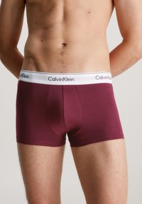 Calvin Klein Underwear TRUNK 5 PACK MODERN CS HOLIDAY - Apakšbikses - bl nbs cld lps blu ar ic twn pt