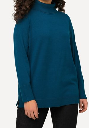 Striktrøje - evergreen