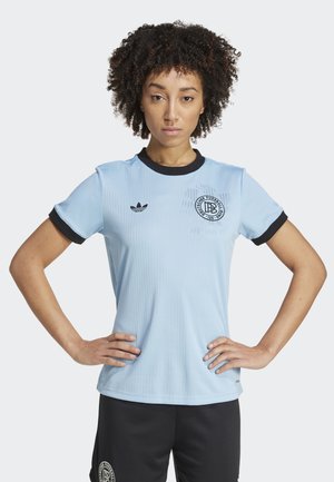 adidas Originals DEUTSCHLAND DFB 125 ANNIVERSARY - National team wear - clear blue   black